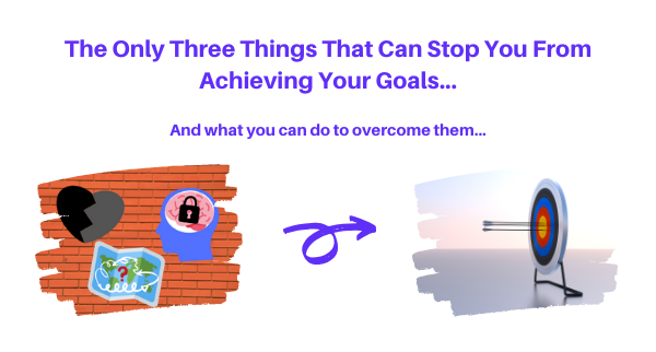 The Only Three Things That Can Stop you From Achieving Your Goals